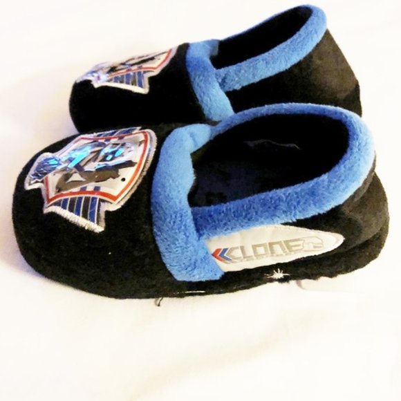 Slippers Star Wars Clone Wars boys size 11M lights up when moving fabric upper - Picture 3 of 5